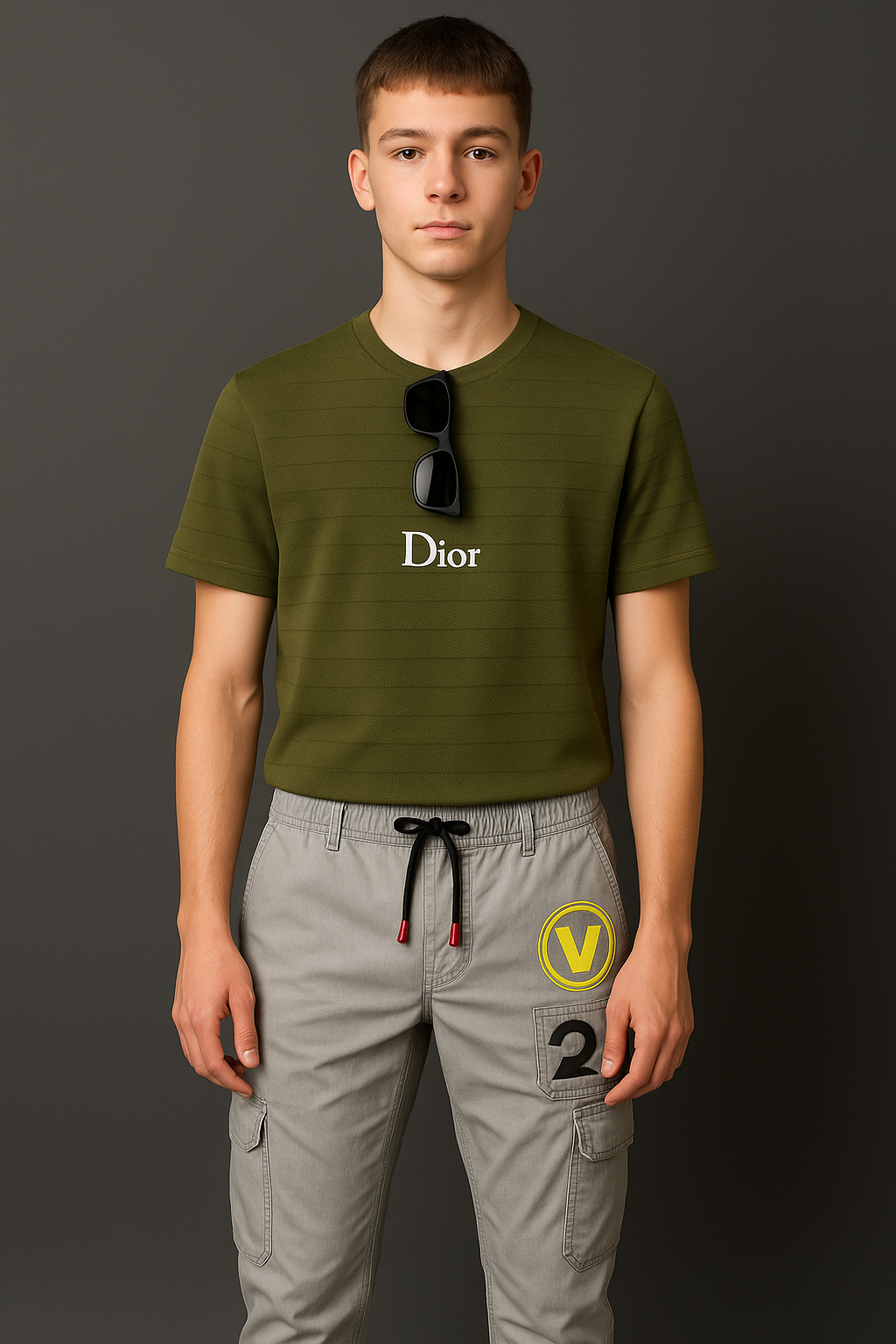 Shirt and cotton Denim trouser Pair