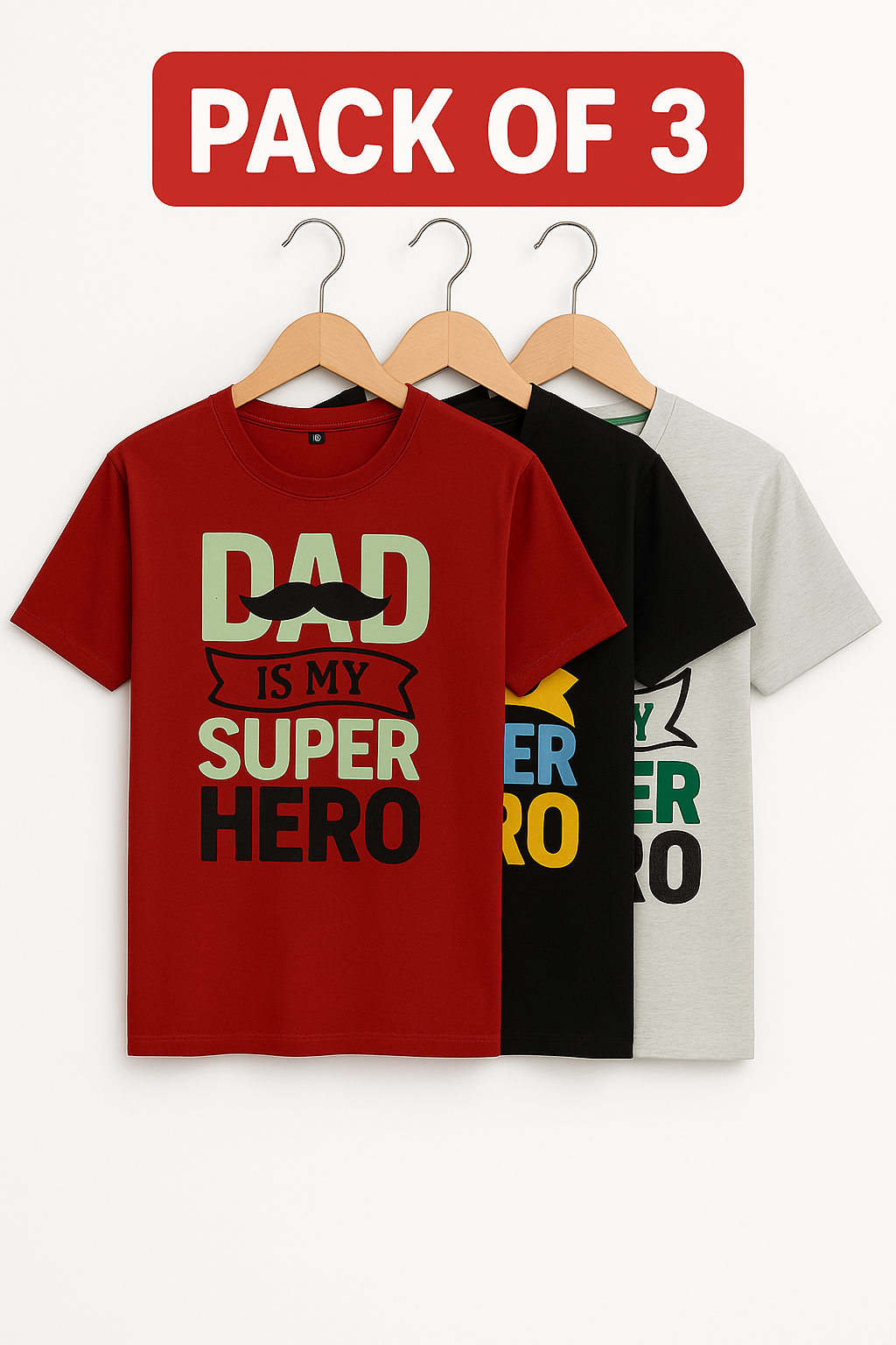 Pack of 3