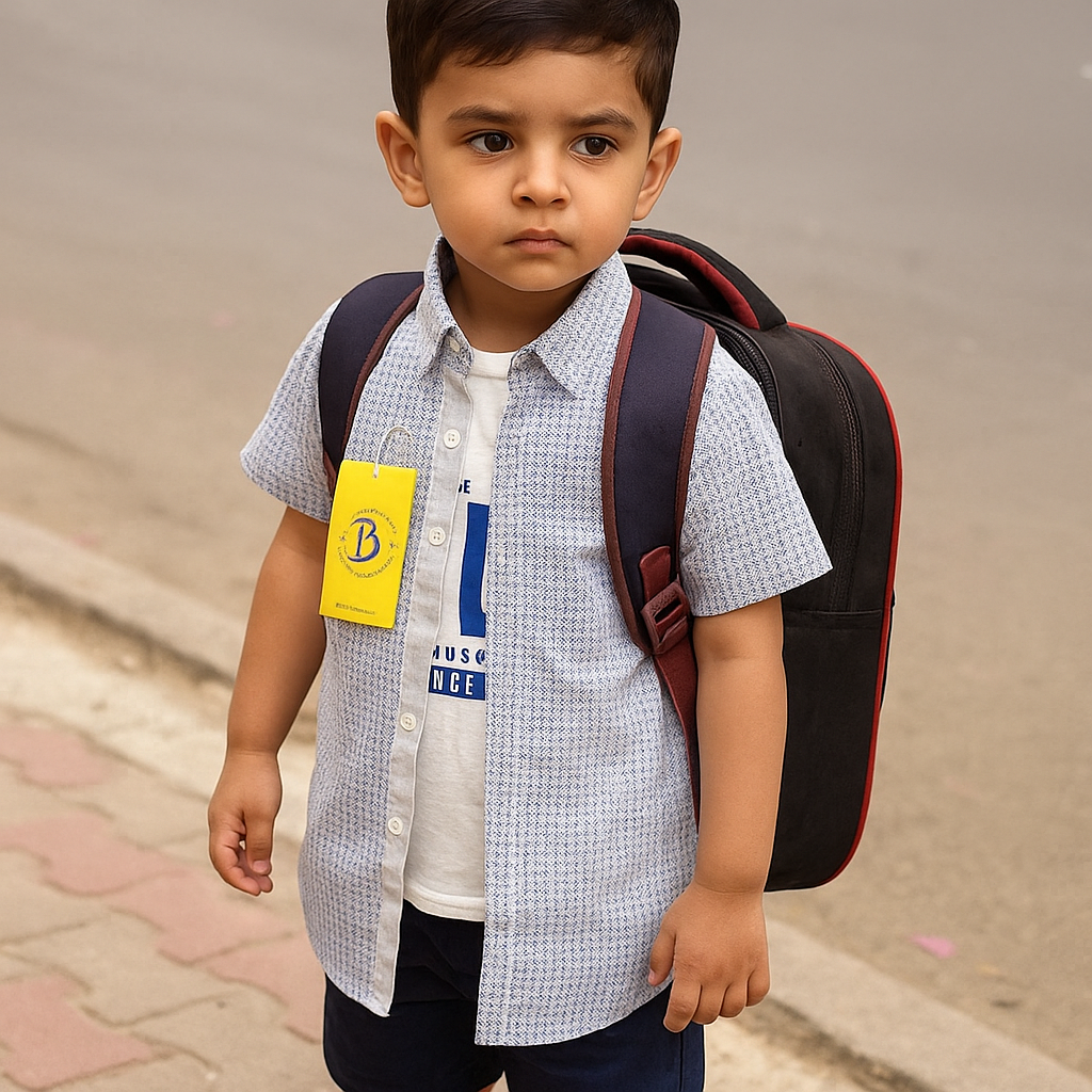Boys' Casual Shirt with Inner – Stylish &amp; Comfy Duo