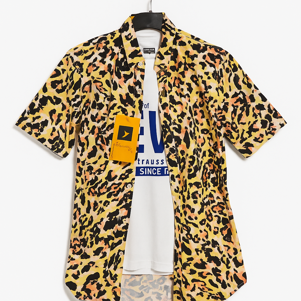 Boys' Casual Shirt with Inner – Stylish & Comfy Duo